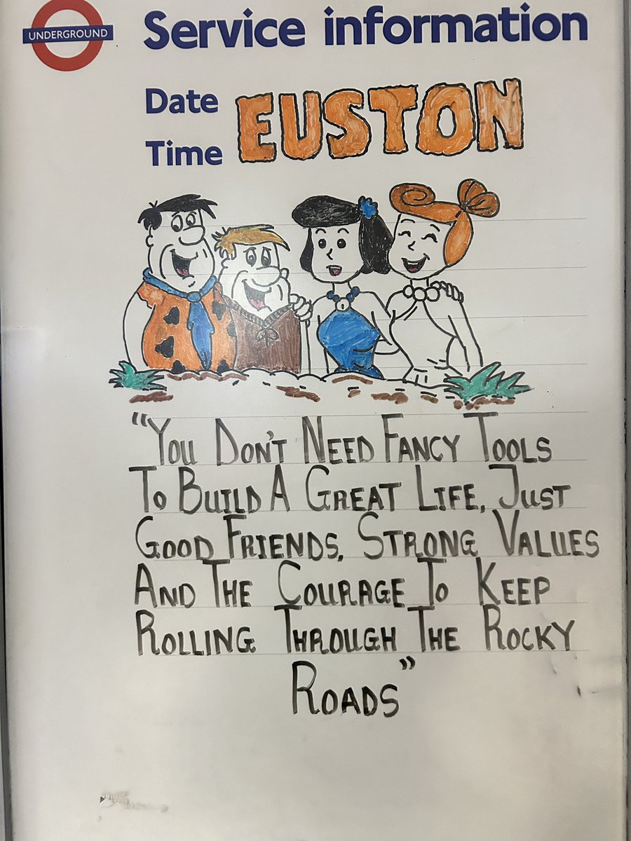 awwcopywriting's tweet image. Monday mantra courtesy of @NetworkRailEUS 👌

#copywriters #copywriting #words #wordsmith #monday