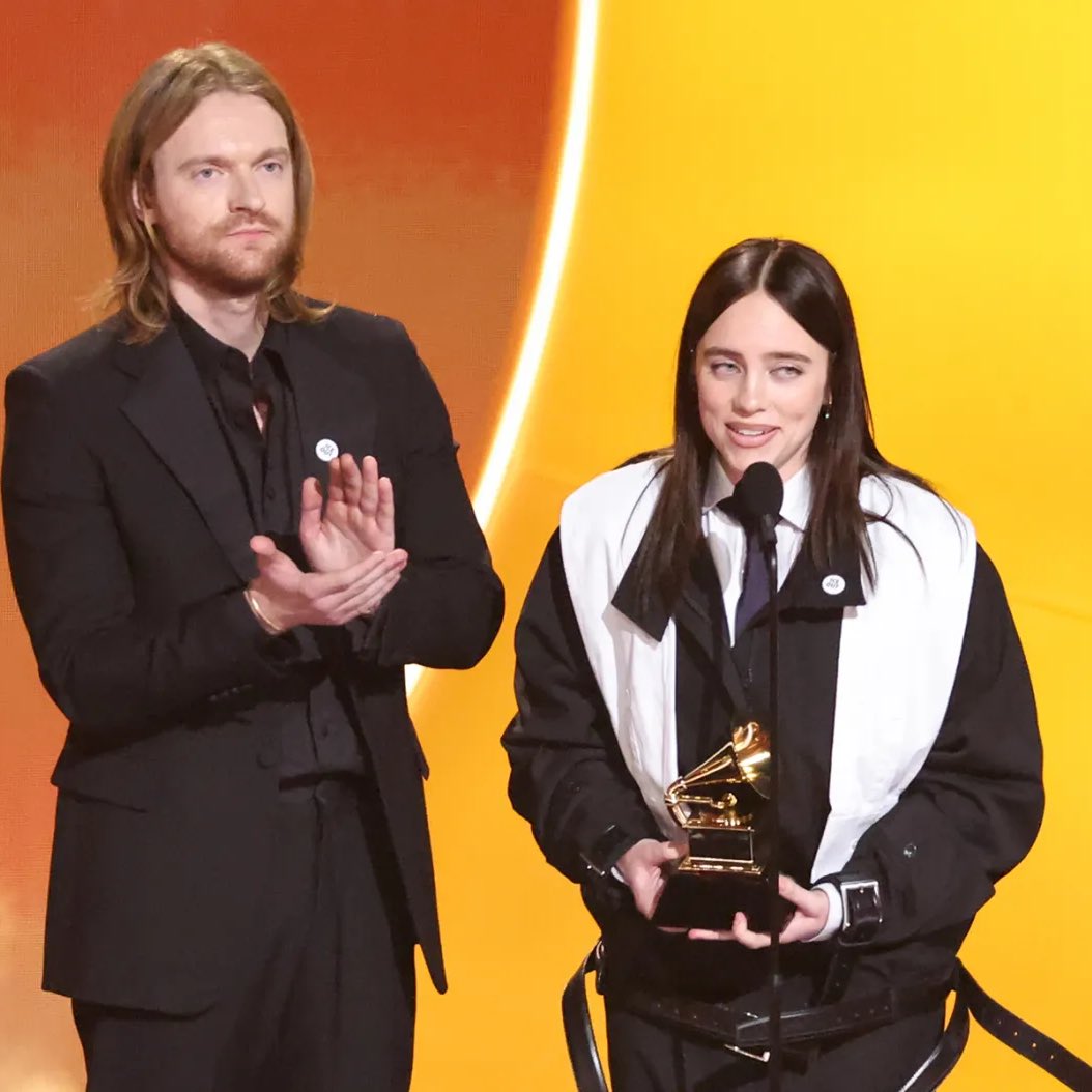 BillieSociety's tweet photo. Billie Eilish, at the age of 24, has broken the record for the youngest artist to win 10 Grammys, surpassing the previous record held by Taylor Swift at the age of 26. https://t.co/e7M5qCR5av