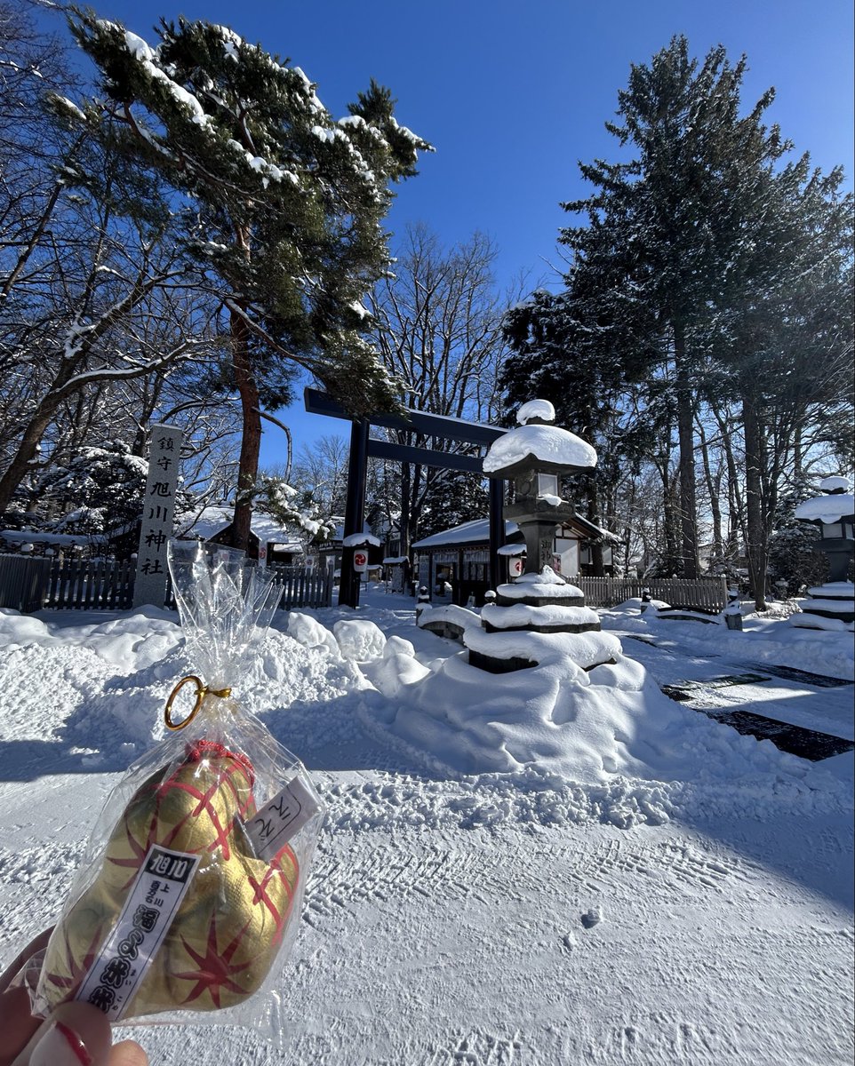Baruchogata's tweet photo. 神社巡り 旭川から札幌編
札幌の雪はすごかった。
北海道神宮でエゾリスみくじ、シークレットだった🐿️縁起よさそう✨
旭川でもエゾみくじゲット
#北海道神宮
#旭川神社
#えぞみくじ
#Kitaca https://t.co/69oEBdO9Fv