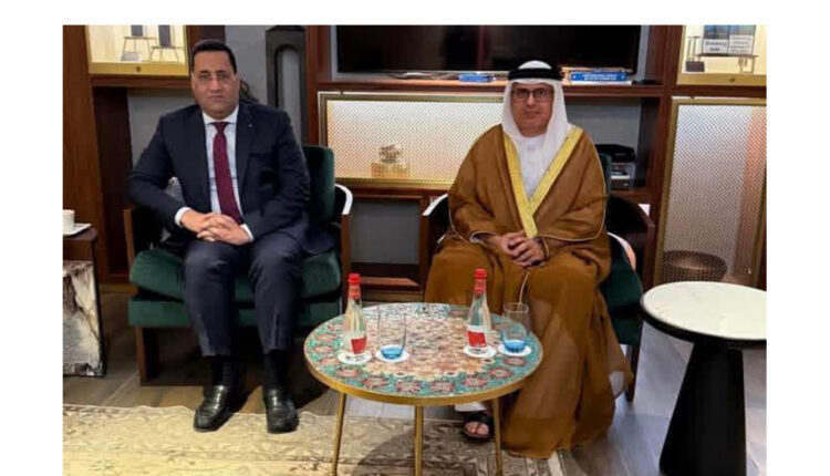 n_nnm65's tweet photo. وصل معالي الوزير الأول السيد المختار ولد اجاي إلى مدينة دبي للمشاركة في القمة العالمية للحكومات، المقررة من 3 إلى 5 فبراير 2026، في إطار تعزيز حضور موريتانيا في المحافل الدولية وتبادل الخبرات الحكومية. 🇲🇷🇦🇪 #موريتانيا #دبي #القمة_العالمية_للحكومات https://t.co/qEkBbwEU1o