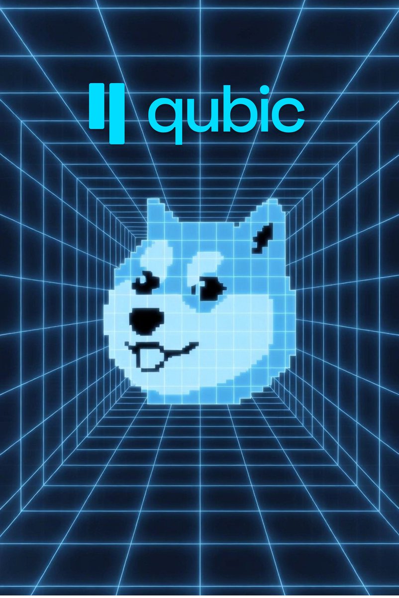 $QUBIC x $DOGE 
$DOGE will run faster, $QUBIC will get bigger.