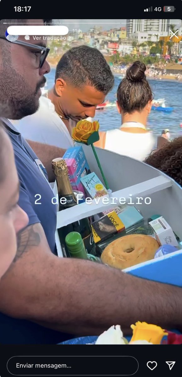 já comprei meu skala pra levar pra iemanjá clarinho