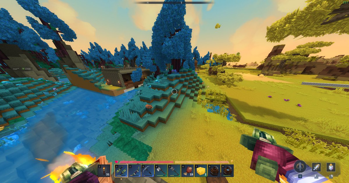 BarbieQueenOH's tweet photo. LOL the last @Hytale update did this to my world 😂😂 im using the same world since Day 1 so it is expected...

the chunks messed up and my house was automatically cloned, even the chests and whats inside

still loving this game 🩷 @Simon_Hypixel https://t.co/MM5d94Z7kC