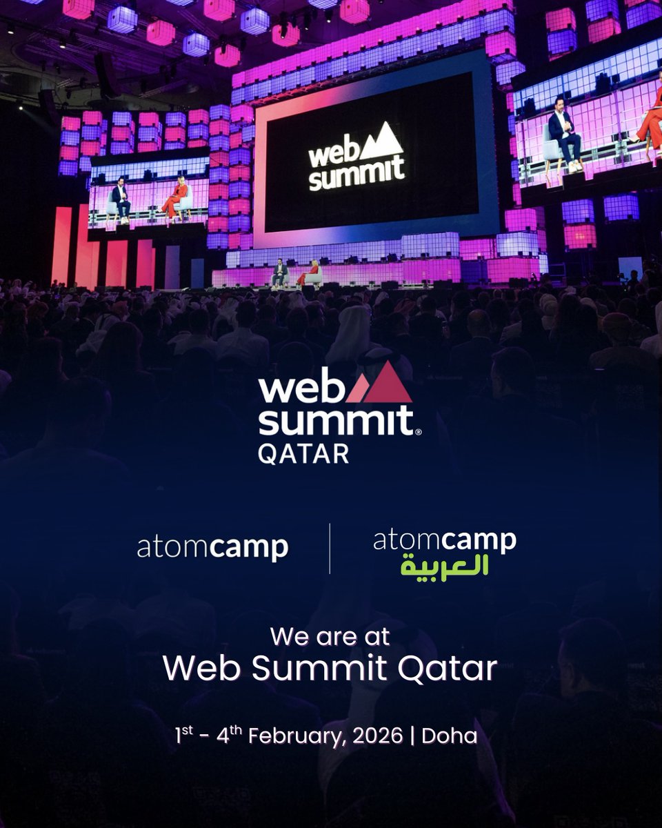 atomcamp Arabia tweet media