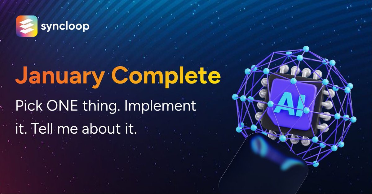 Syncloop tweet media