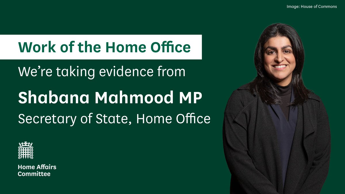 Home Affairs Committee tweet media