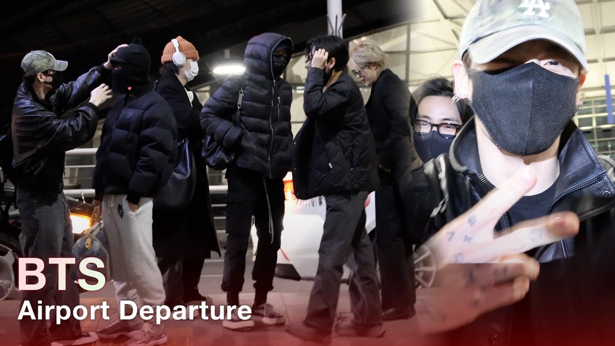 tenasia_'s tweet image. 왕의 귀환, BTS 완전체 출국 현장 | BTS ICN INT Airport Departure

youtube.com/watch?v=L3XBU2…

#BTS #Airport #Departure #방탄소년단 #공항패션 #출국