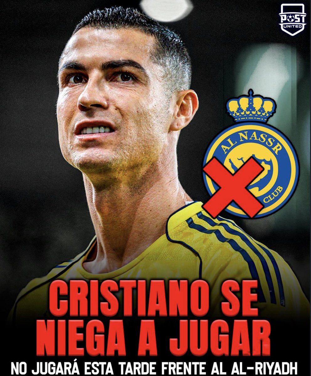 🚨 EXCLUSIVA: EXPLICACIÓN DE LA REBELDÍA DE CR7 

Cristiano ayer explotó y se puso en rebeldía, no fue porque Benzema quiera fichar por al Hilal, ni los otros fichajes que llegaron.

El problema fue que Al Nassr tenia casi cerrado el fichaje del Lateral Saud (Ex Al Hilal) y de