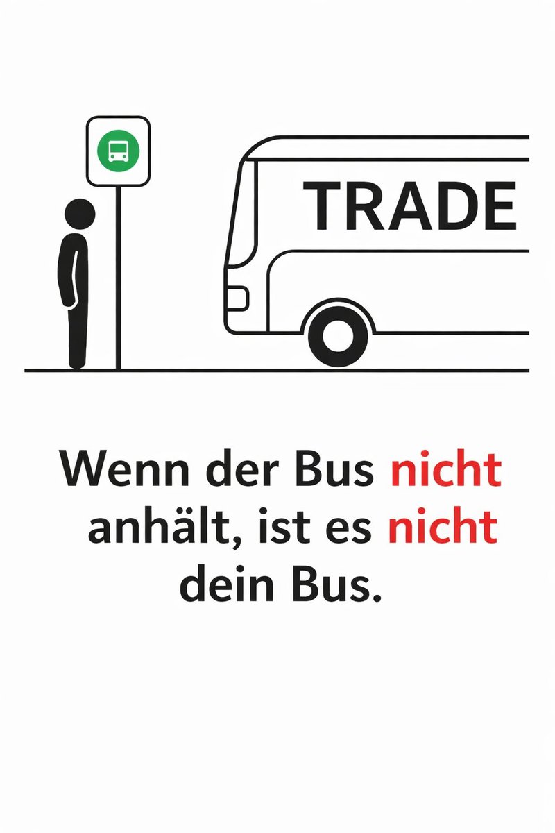 ThinkCapitalDE's tweet photo. Nicht jeder Trade ist dein Trade. Geduld gehört dazu. 💚
#TradingMindset #Geduld #Disziplin #Konstanz #ThinkCapital https://t.co/hnUlpwyJ9i