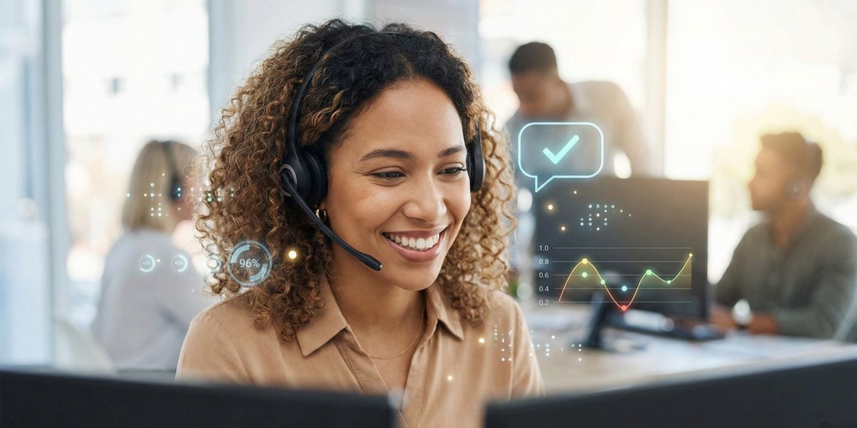 covcreative's tweet photo. AI shouldn't replace your agents. It should give them superpowers. 🦸
Studies show that 62% of users prefer human interactions.
At Covington, we integrate the stack so AI serves up the answers, and your team delivers the solution.
#AgentExperience #CovingtonCreative #Sinch #CX https://t.co/uAV2eo7PfM