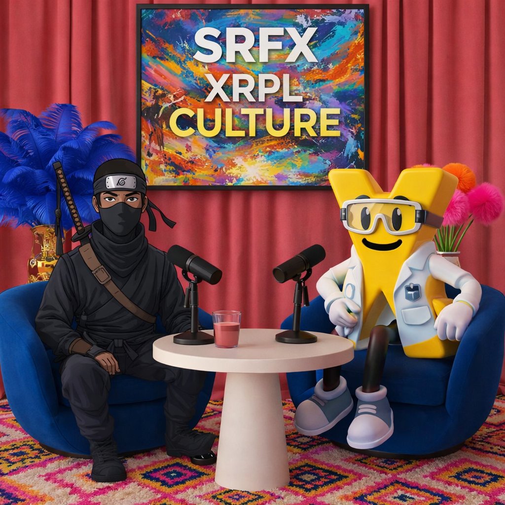 $SRFX is a culture-driven project built on XRPL, focused on art, identity, and community over noise and empty hype. It’s not just about price it’s about presence, creativity, and long-term culture. Fast, low-fee infrastructure meets people who actually care about building