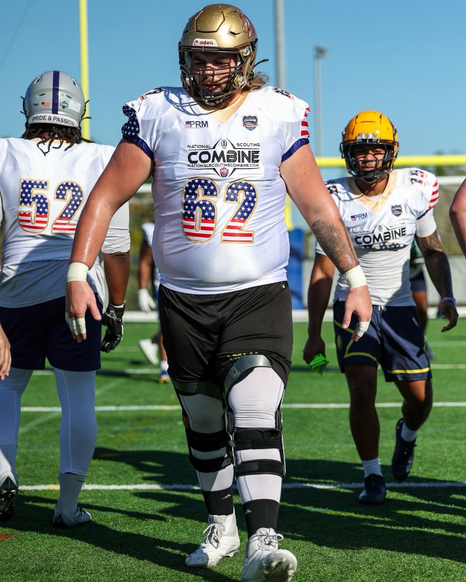 The work was done long before today.
Welcome to the National Scouting Combine

Photos by Coastal Sports Photography 
nationalscoutingcombine.com