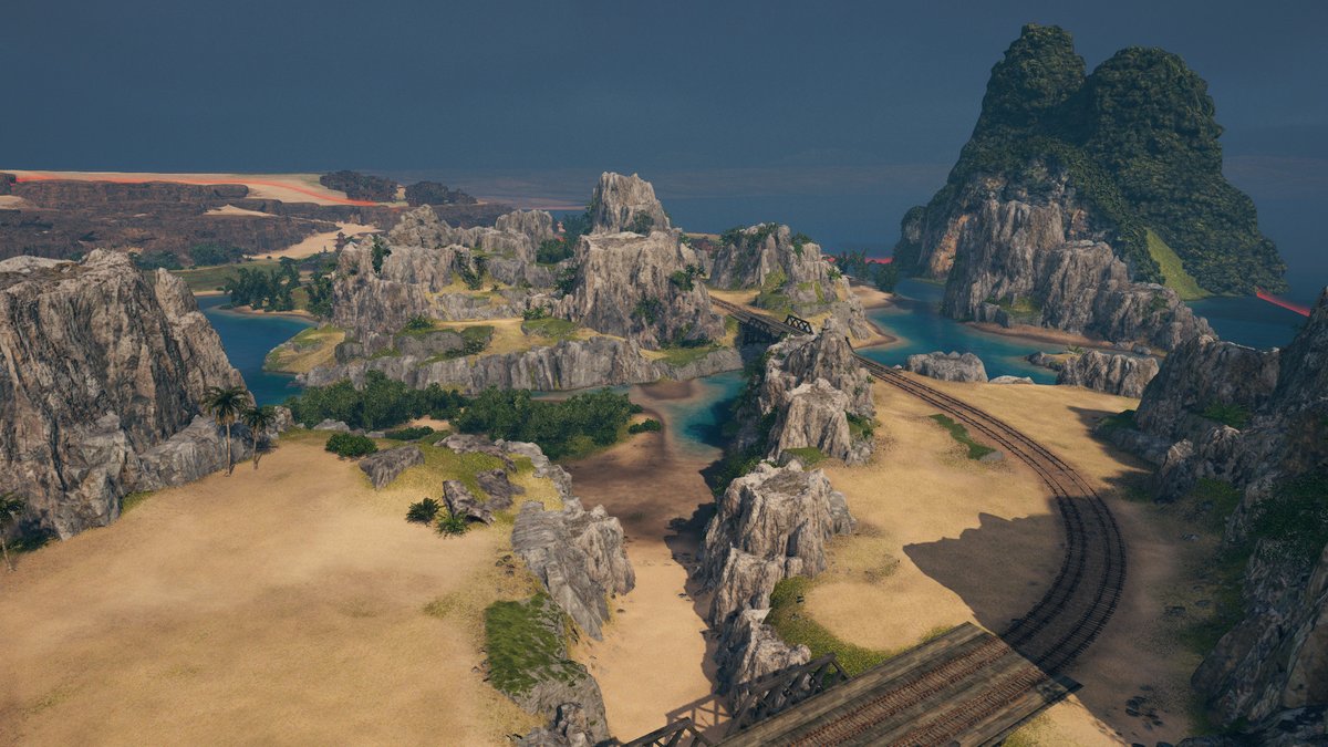 worldoftanks's tweet image. A brand-new summer map, Jungle, has entered the Supertest. ☀️ Set in an Asian jungle, this 1,000×1,000 m battlefield brings fresh gameplay twists with interactive waterfalls that break outlines in Sniper mode and moving trains that can be stopped to create temporary cover.