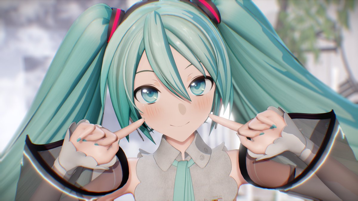 RT @haiyore_audio: 「「「やっぱりミクさんが一番好き！！」」」 #MMD