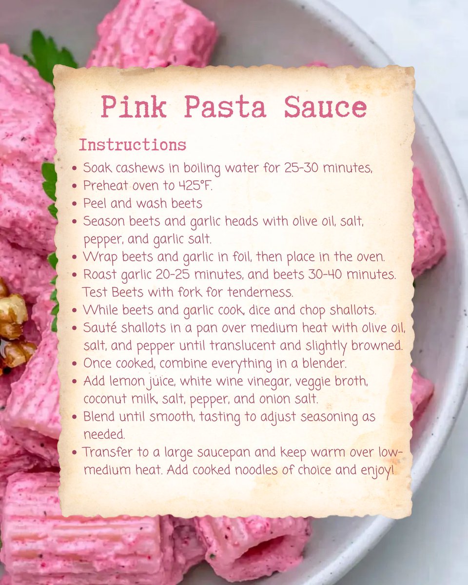 Are you making Valentine's Day dinner this year? Don't use the boring spaghetti sauce, try out this Pink Pasta Sauce that's sure to impress your date! Pro tip- it tastes even better if you buy your produce from the Farmers Market.😉

Recipe from mollyshomeguide.com/quick-valentin…