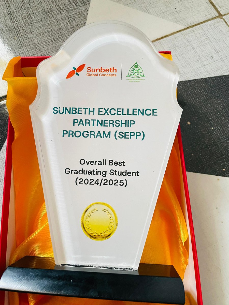 JoeAyoBabs's tweet image. Grateful to be awarded Overall Best Graduating Student, ABU Zaria (BSc. Computer Science) 🎓  CGPA - 4.92.
Thankful to God, my family, lecturers, mentors, friends and coursemates who made this possible.
#ABUConvocation2026 
#ABU45thConvocation
#OverallBestGraduatingStudent
#ABU