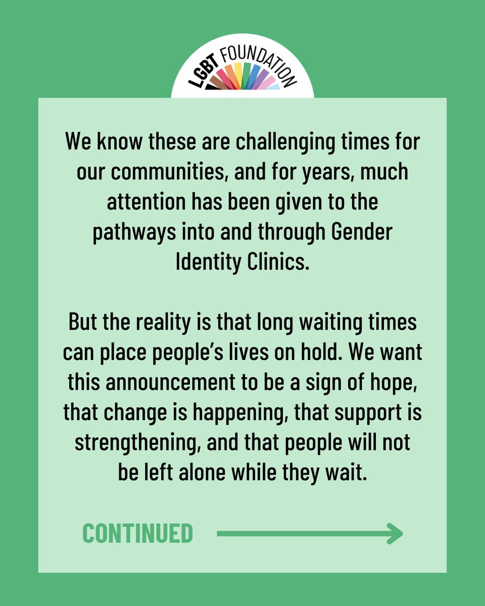 LGBT Foundation tweet media