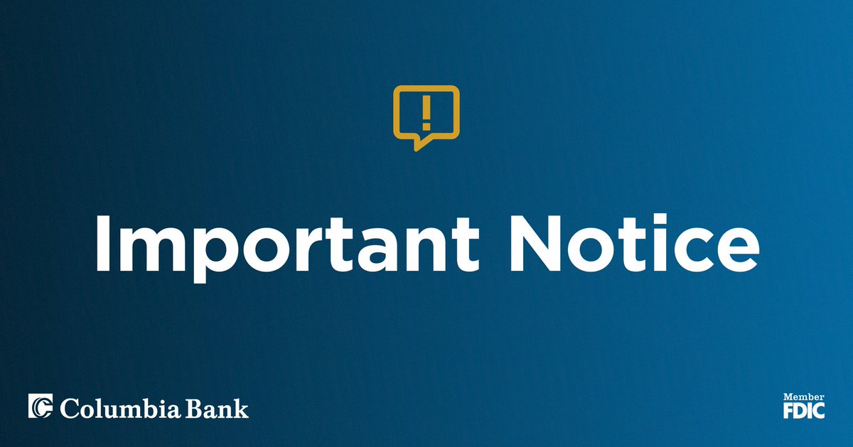 Columbia Bank tweet media