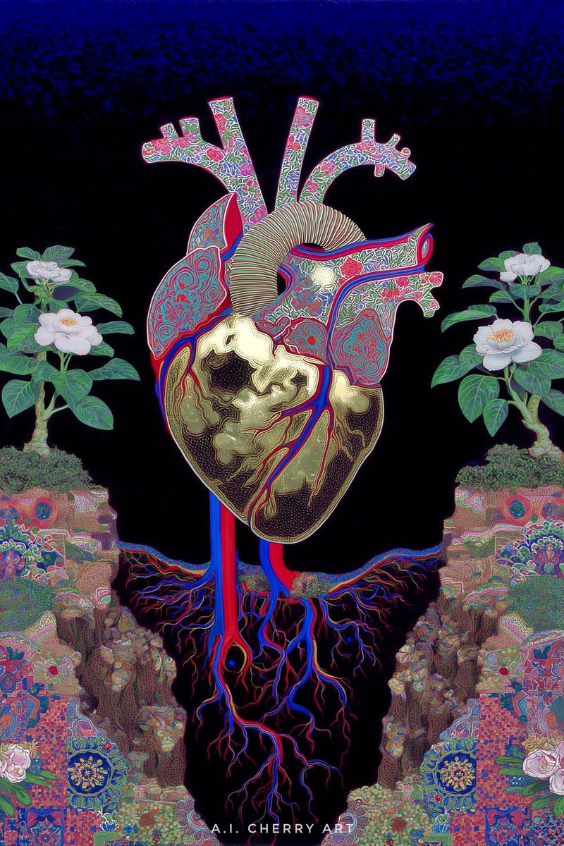 laphalenelibre's tweet photo. @muriellondon Only Love remains... 💘
... and takes root...🌹
#AIart #midjourney #WhatStays https://t.co/KiY7lLBd2A