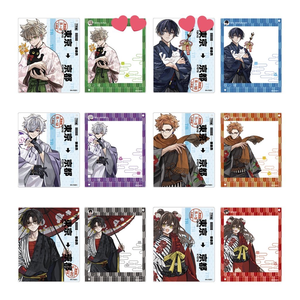 交換】東京エイリアンズ 東エリ 推し旅 アクリルカードキーホルダー