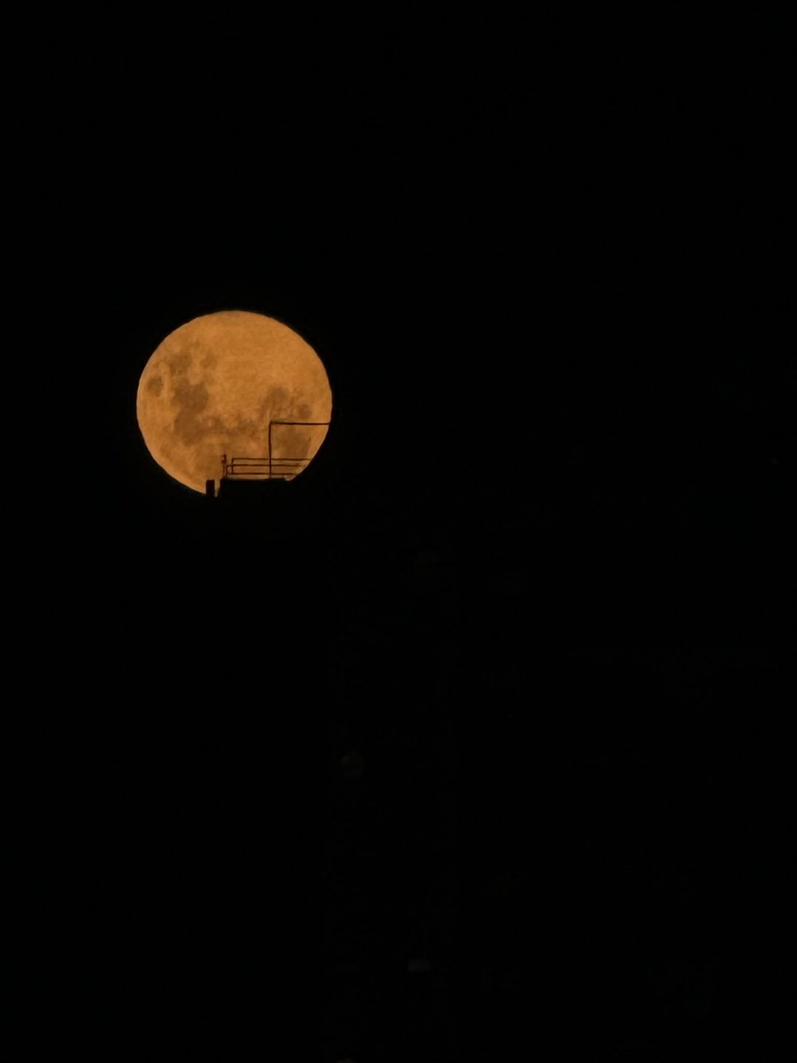 mariaazulc's tweet photo. la elegancia con la que se apareció la luna ayer para ver ganar a Boquita https://t.co/3N4HOmknDI