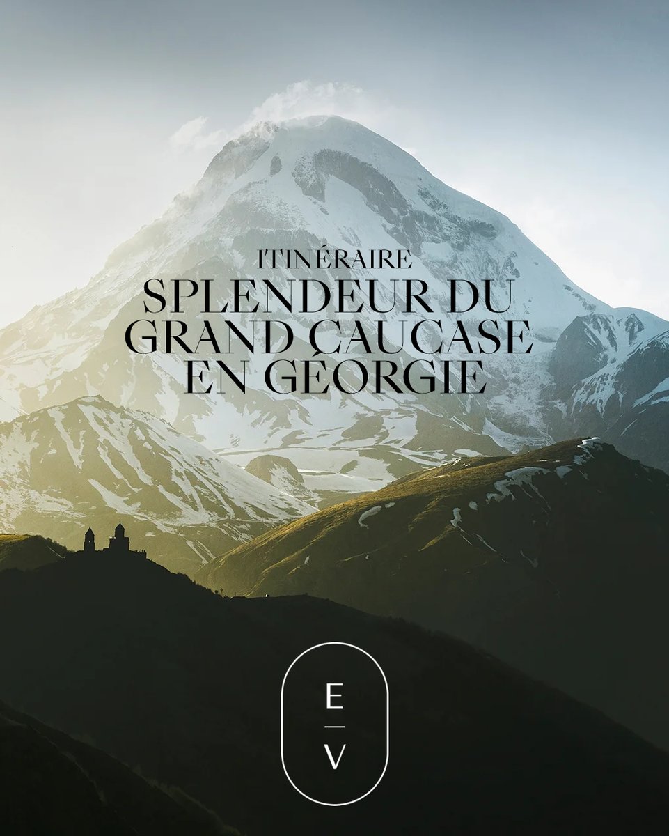 🌅 𝗜𝗧𝗜𝗡𝗘𝗥𝗔𝗜𝗥𝗘 - 𝗦𝗣𝗟𝗘𝗡𝗗𝗘𝗨𝗥𝗦 𝗗𝗨 𝗚𝗥𝗔𝗡𝗗 𝗖𝗔𝗨𝗖𝗔𝗦𝗘 𝗘𝗡 𝗚𝗘𝗢𝗥𝗚𝗜𝗘 > Au cœur du Caucase, voyage enchanté à travers l’un des plus anciens pays du monde. exclusifvoyages.com/adresse/itiner… #Georgie #GeorgiaTravel