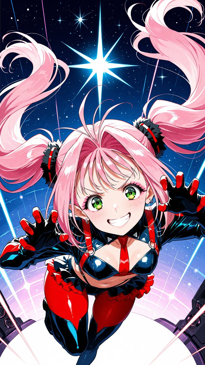 kio_k2's tweet image. ただいまでした🐰

今日という日の最後に、闇ミレ？のイラストで〆

#ツインテールの日 と聞いて
ツインテールにしてみたら似合うね