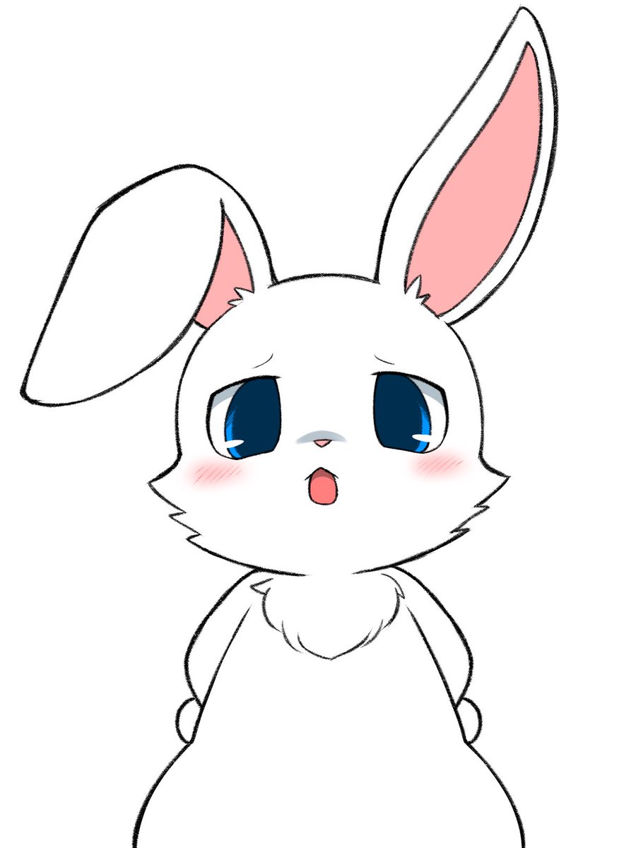 シンプル(すぎて不満の)ウサギ
