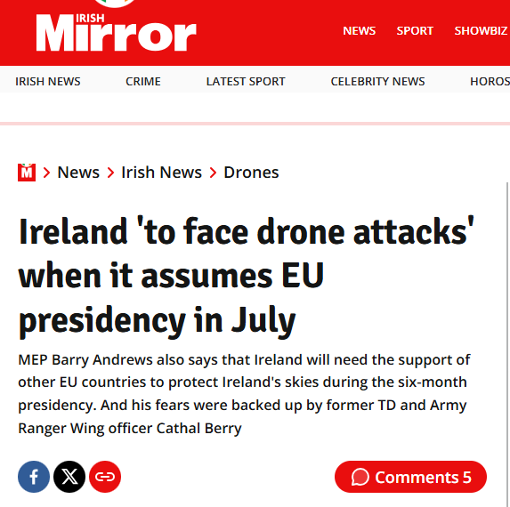 Barry Andrews MEP tweet media