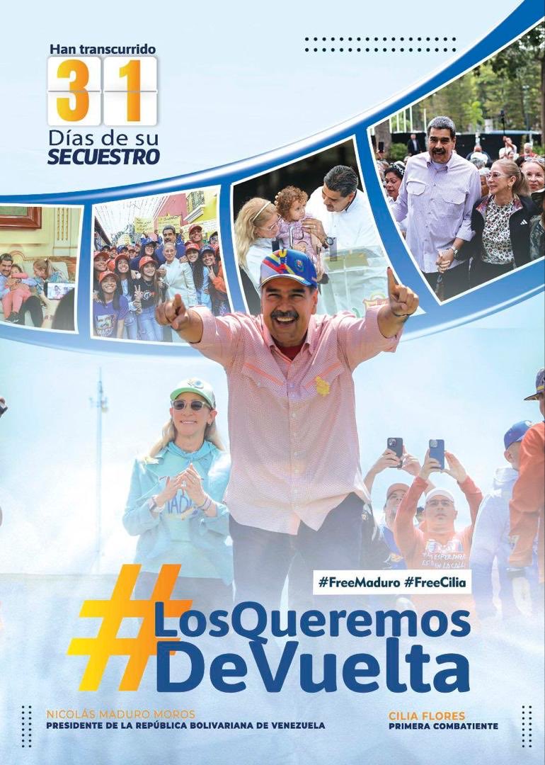 📢 Han transcurrido 31 días de su secuestro.

#LosQueremosDeVuelta
