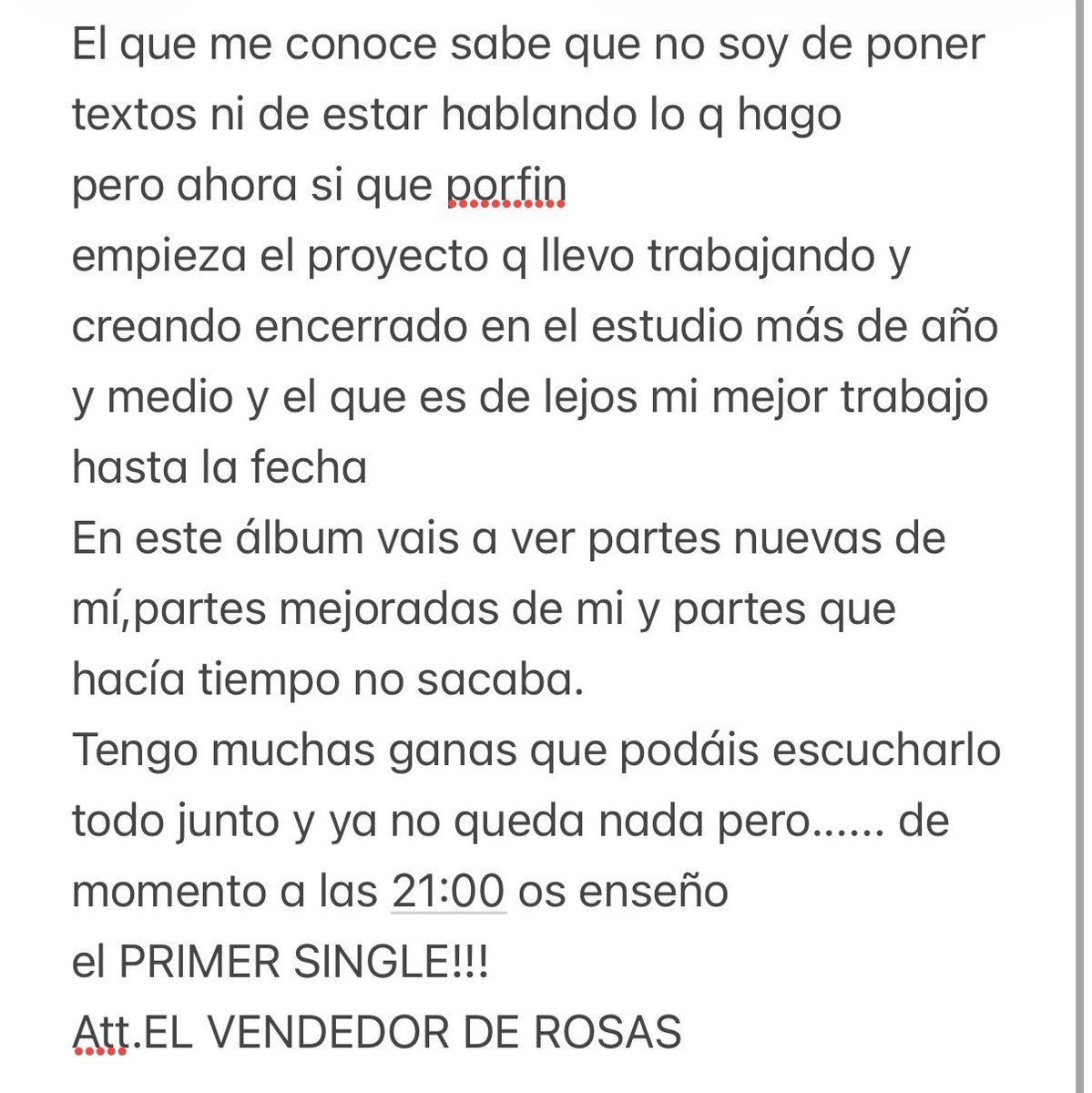 el vendedor de rosas tweet media