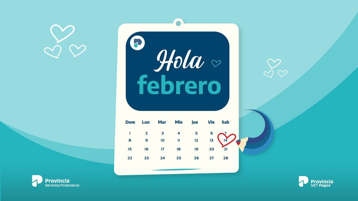 👋 ¡Bienvenido febrero!
✅Solo marcá lo importante de este mes. Para mantener tus impuestos y servicios siempre al día, contás con nuestras alternativas de pago.

💳📲 Elegí la opción que más te convenga:
👉 Presencial, online o por WhatsApp.

🌐 provincianet.com.ar