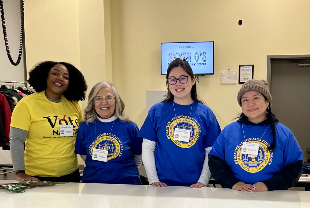 Thank you!!! #SyracuseWinterFair #SyracuseNAACP