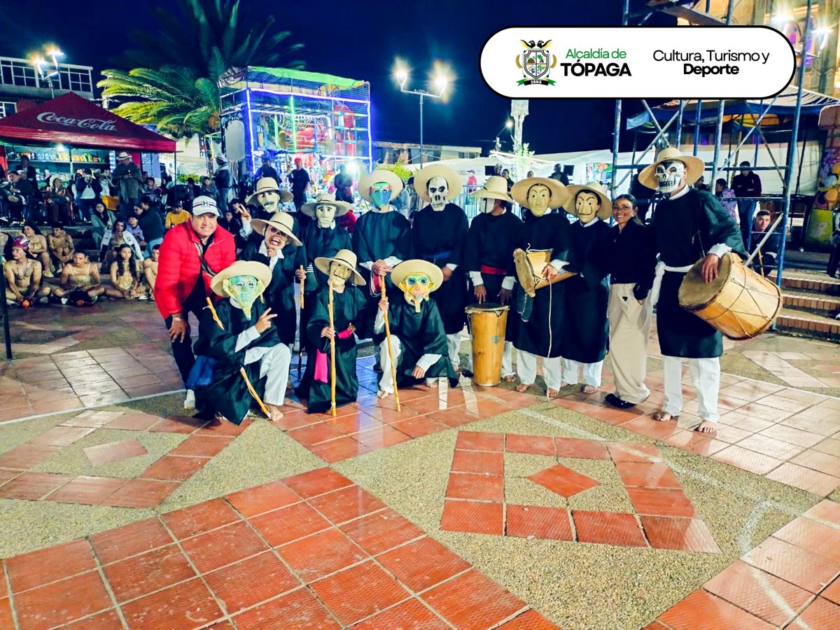 TopagaB's tweet photo. 💃🌿 La Escuela de Danza de #Tópaga representó al municipio en las Ferias y Fiestas de #SativáSur el pasado 31 de enero. Con apoyo del alcalde Ing. Juvenal Torres y la Secretaría de Cultura, Turismo y Deporte, seguimos impulsando el arte y la cultura local. https://t.co/WTHZE8E9xA