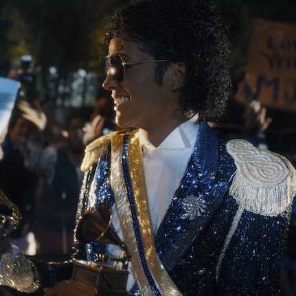 DiscussingFilm's tweet image. New look at Jaafar Jackson as Michael Jackson in ‘MICHAEL’

In theaters on April 24.