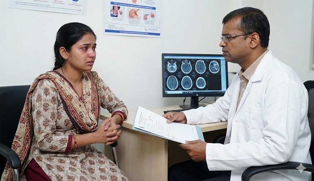 She thought it was just a headache.

A 25-year-old woman walked into my clinic one afternoon, alone.

She had been having headaches for a week. It was left-sided, severe, unlike anything she had experienced before. Life had been busy. Work deadlines. Missed sleep. She did what