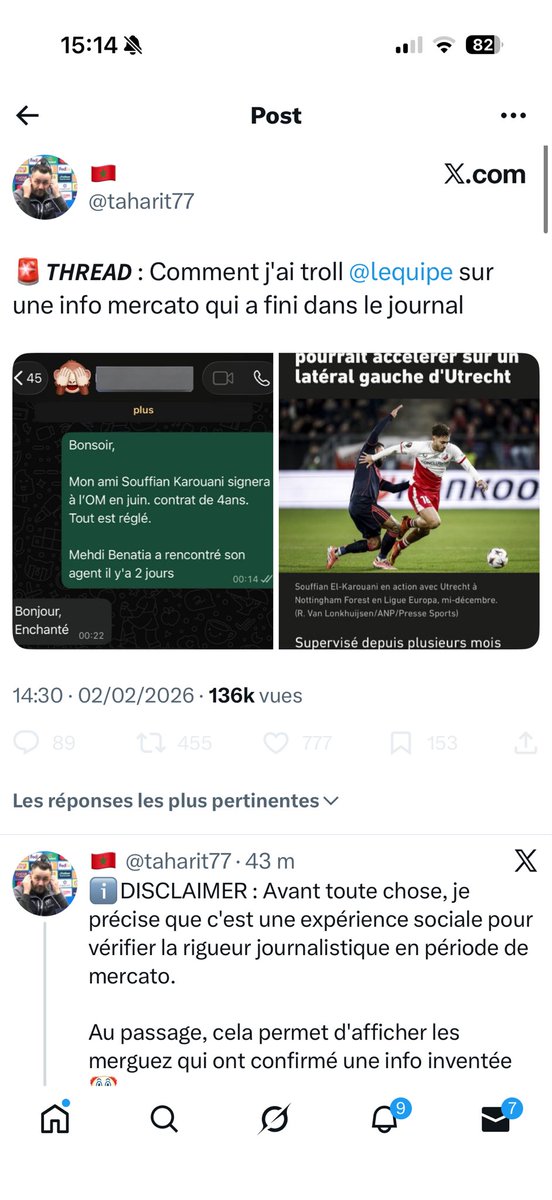 Le zizi de Zerbi dans Zizou tweet media