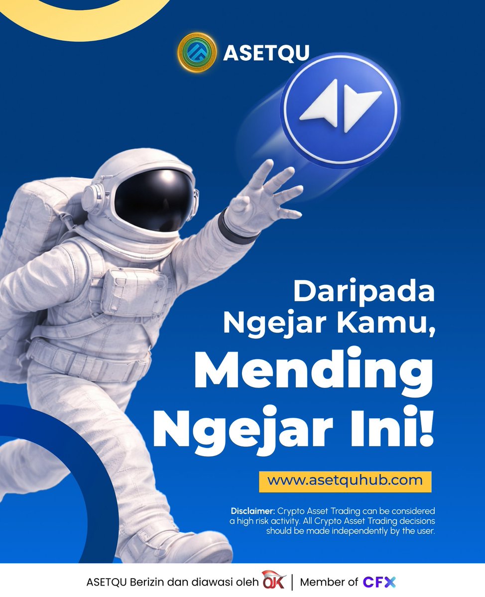 Halo Asetra! 🙌🏻🤩

Hmm, bener kata mamah… 
daripada ngejar kamuu, mending ngejar AsetQuhub! 🥰🤭 xixixi

🏠 “Mau beli rumah?”
💸 “Tapi tabungannya kurang cukup☹️”

🎓 “Mau upgrade diri”
💰 “Tapi kelas pelatihan mahal semua😣”

Tenang… Di AsetQuhub aja! Harga jauh di bawah pasar