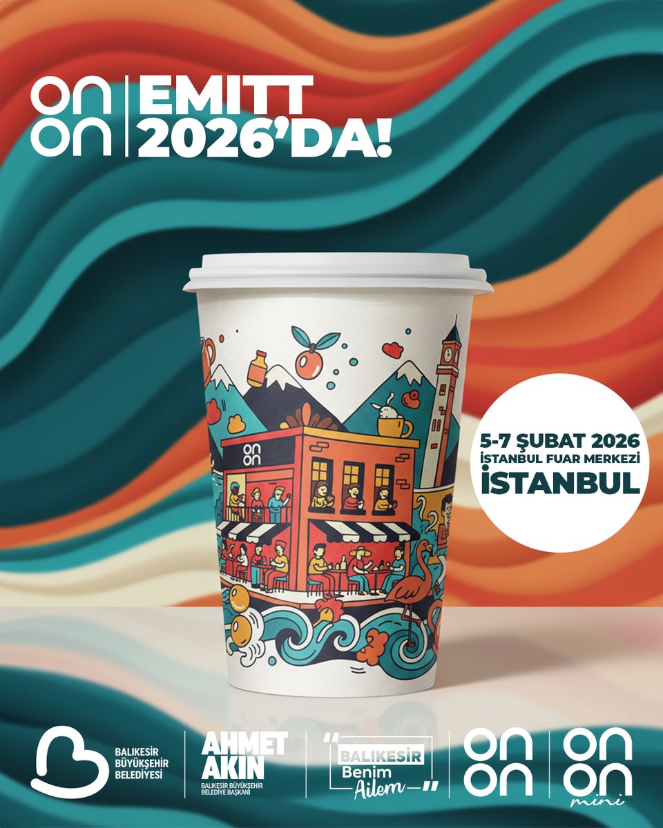 “10 Numara Kentin, 10 Numara Kahvesi”
EMITT 2026’da ziyaretçilerle buluşuyor.

📍 İstanbul Fuar Merkezi
📅 5–7 Şubat 2026

Balıkesir’den EMITT’e uzanan bu yolculukta
kahvenin, kentin ve sosyal yaşamın hikâyesini birlikte anlatıyoruz.