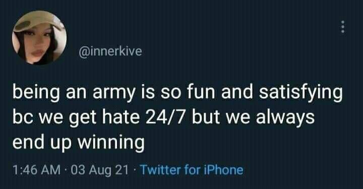 This tweet has been never wrong