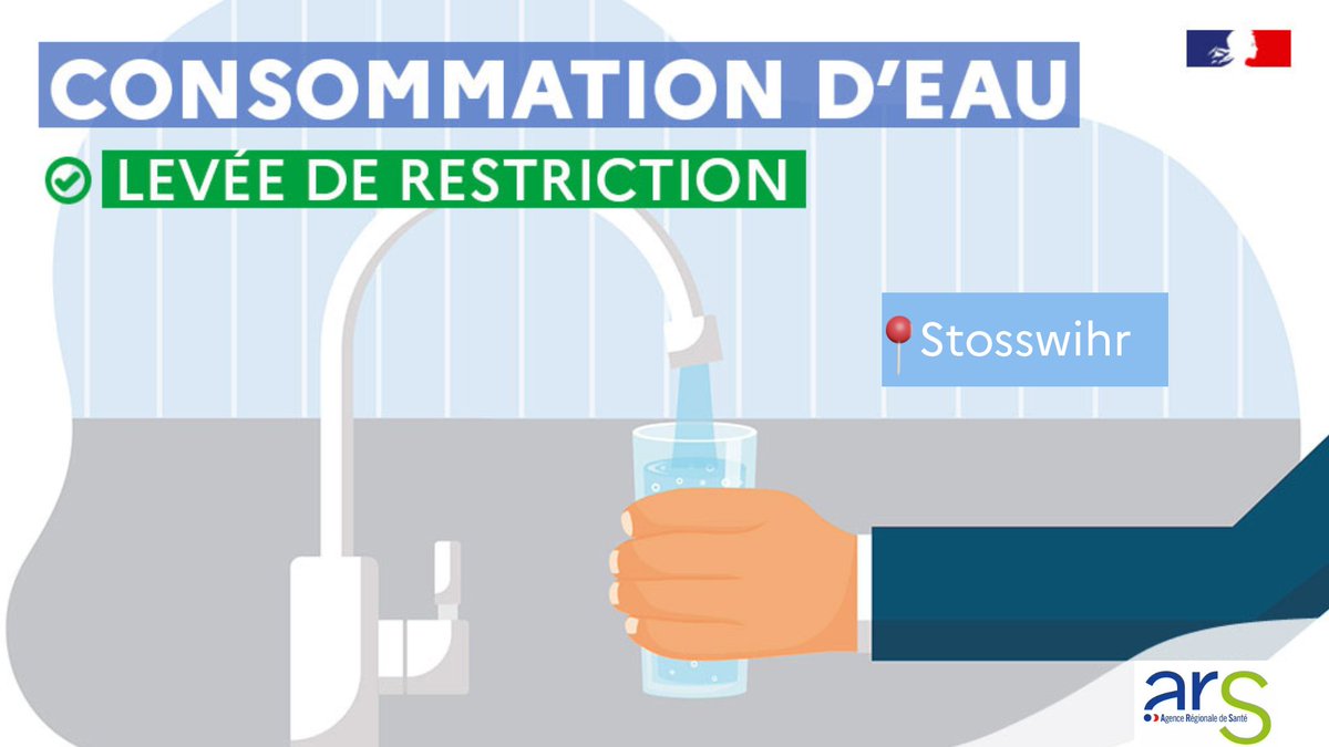 Image de Préfet du Haut-Rhin - 💧 Santé | Commune de Stosswihr
📍 Les dernières analyses confirment que l’eau ne présente plus de r