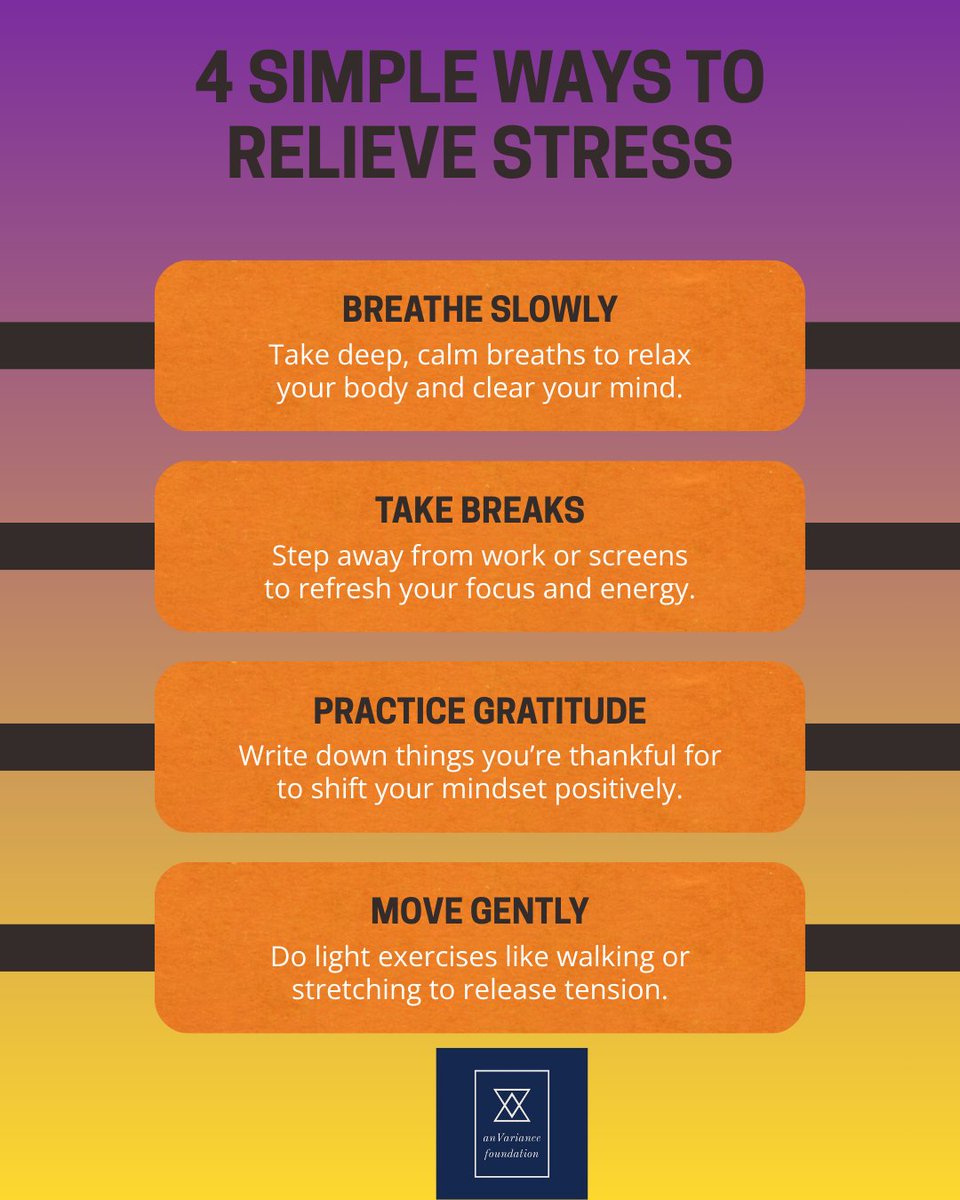 anvariance's tweet photo. Your brain is not a computer, and even computers need a reboot sometimes. 🔌✨

We often treat stress like a badge of honor, but chronic "hustle" is just a fast track to burnout. Stress is an inevitable guest, but it doesn't have to own the house. 🏠 https://t.co/hB4M8reimA