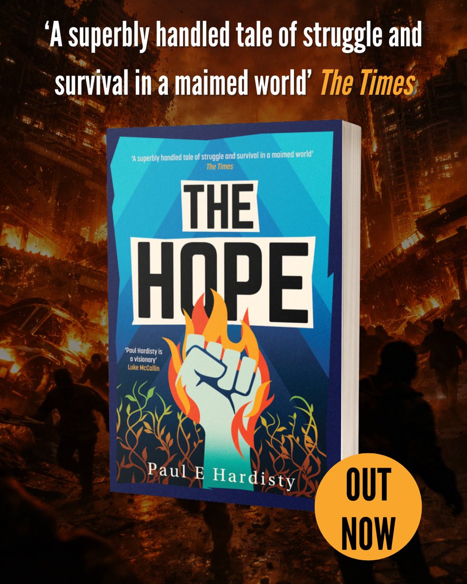 OrendaBooks's tweet photo. ‼️REMINDER‼️

#TheHope, the FINAL book in the #ClimateEmergencyThriller #TheForcingTrilogy by
@paulhardisty is OUT😍

In a ravaged future, a teenager with a remarkable gift must fight to save the last hope for humanity. 

📘: https://t.co/F6y23pqseu
📱: https://t.co/kBbkqX5gxL https://t.co/jga8BuBFrj