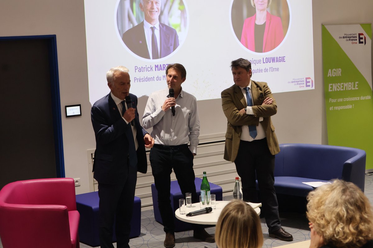 Image de Préfet de l'Orne - #Entreprises | 🤝 Jeudi 29 janvier, Hervé Tourmente, préfet de l'Orne, était présent à l'IFRES pour