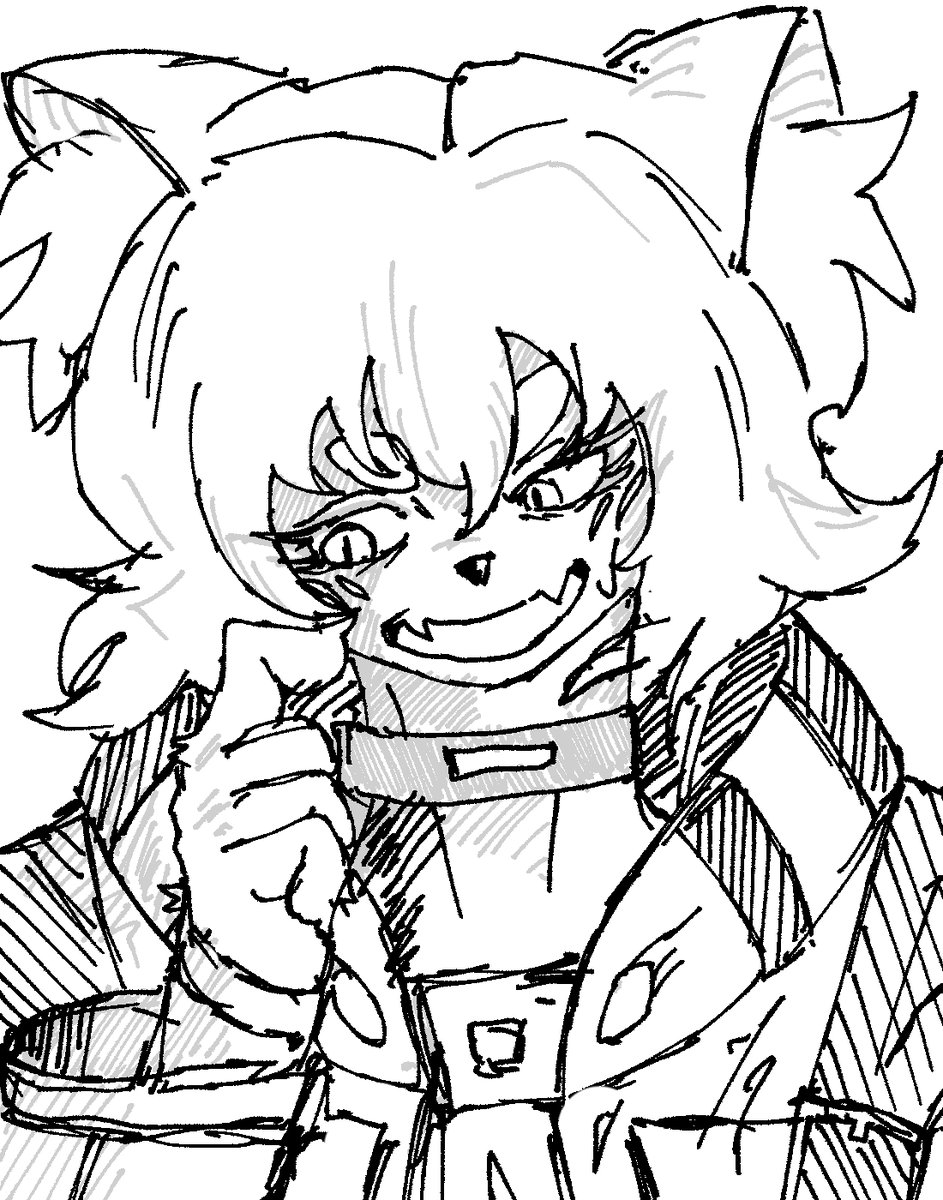 新兵の獣人ちゃん