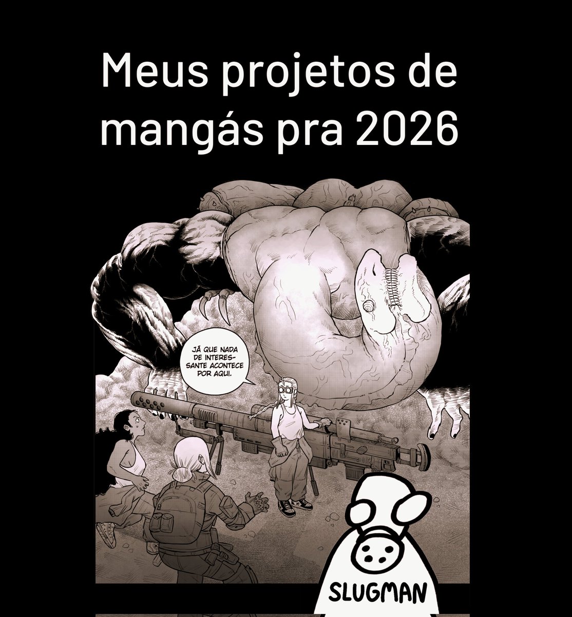 BallisticSnail's tweet image. Meus projetos de mangá pra esse ano

🧵👇