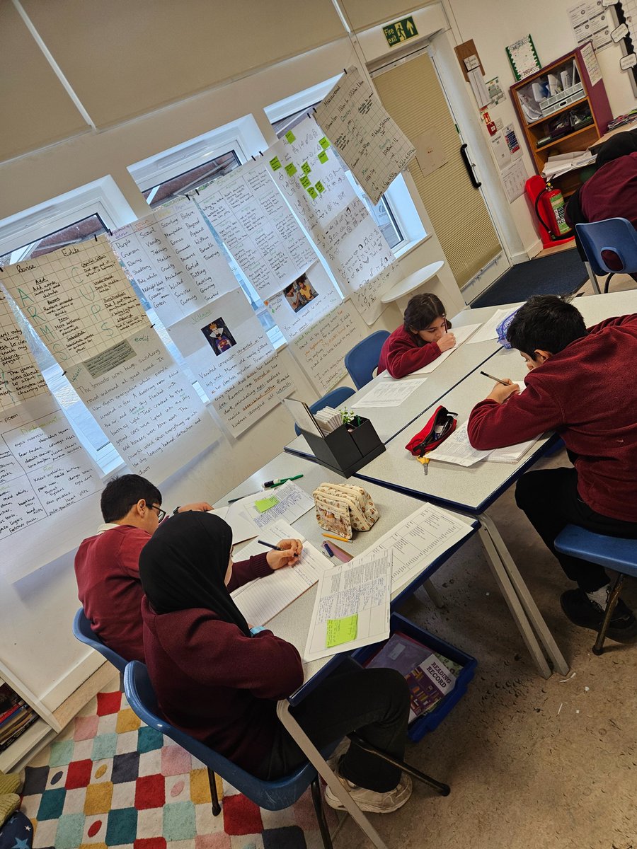 MountStewartSch's tweet photo. 6J have started their innovation stage where they are using their @Talk4Writing skills to hug close to the text but change elements. #TMSSWritint #TMSSYear6 https://t.co/5ilgb4sr81