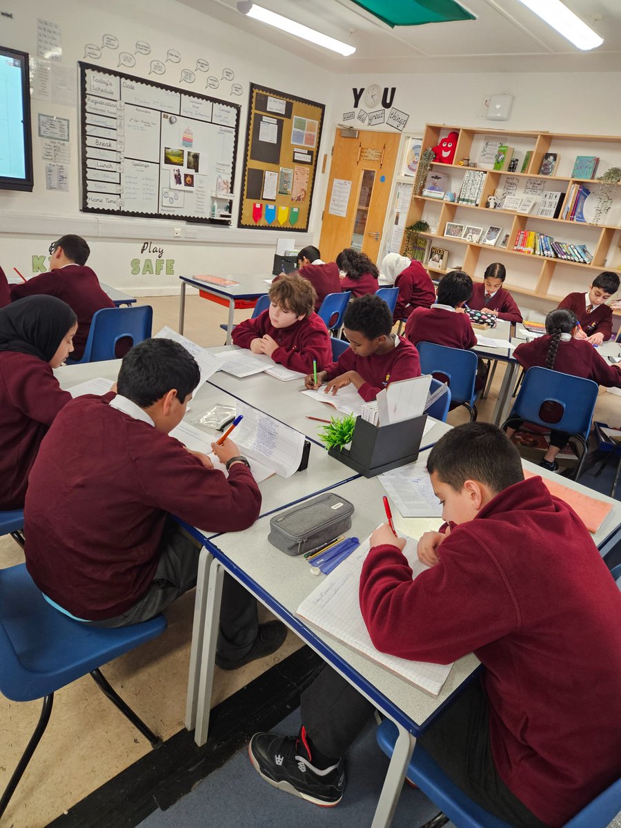 MountStewartSch's tweet photo. 6J have started their innovation stage where they are using their @Talk4Writing skills to hug close to the text but change elements. #TMSSWritint #TMSSYear6 https://t.co/5ilgb4sr81