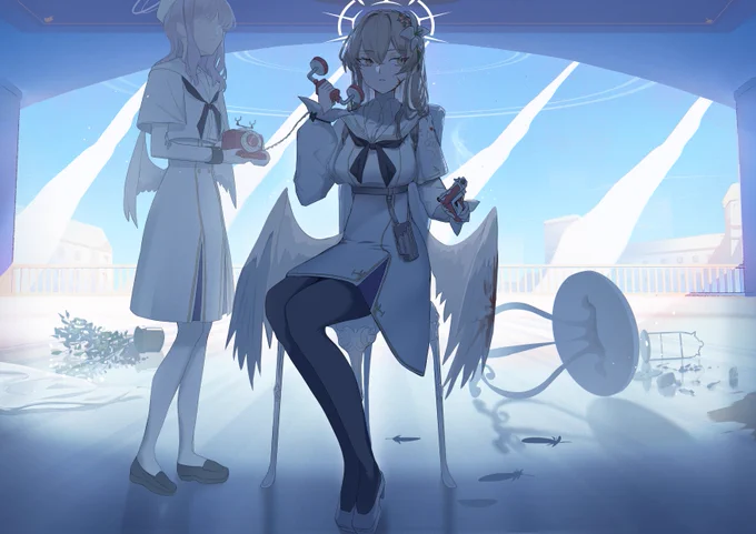 気が向いたのでブルアカ再掲置いておく～