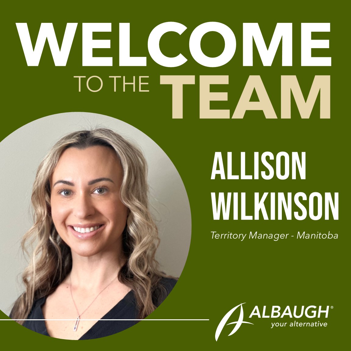 We’re excited to announce that Allison Wilkinson has joined Albaugh as Territory Manager for Manitoba. With over 10 years of experience in crop protection sales, marketing, and product management, Allison brings valuable expertise to our team. Read more: loom.ly/JdQ2aY8